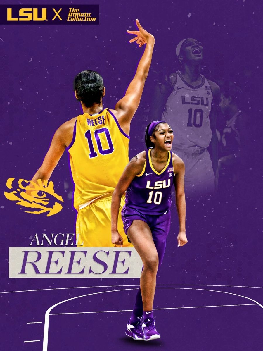 Angel Reese LSU Basketball NIL Poster